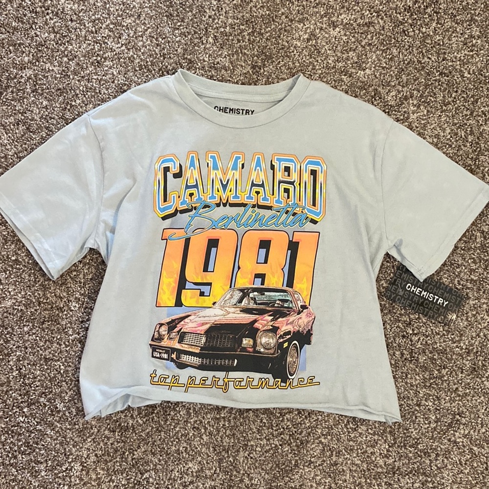 Camaro cropped tee